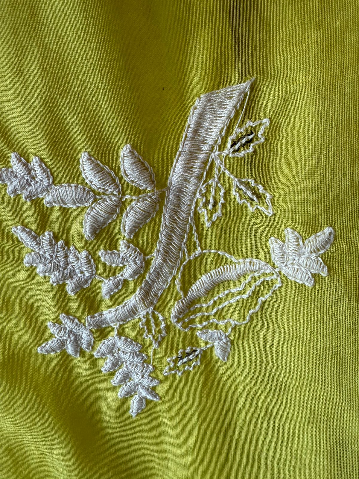 Summer Chikankari Embroidered Unstitched Suit