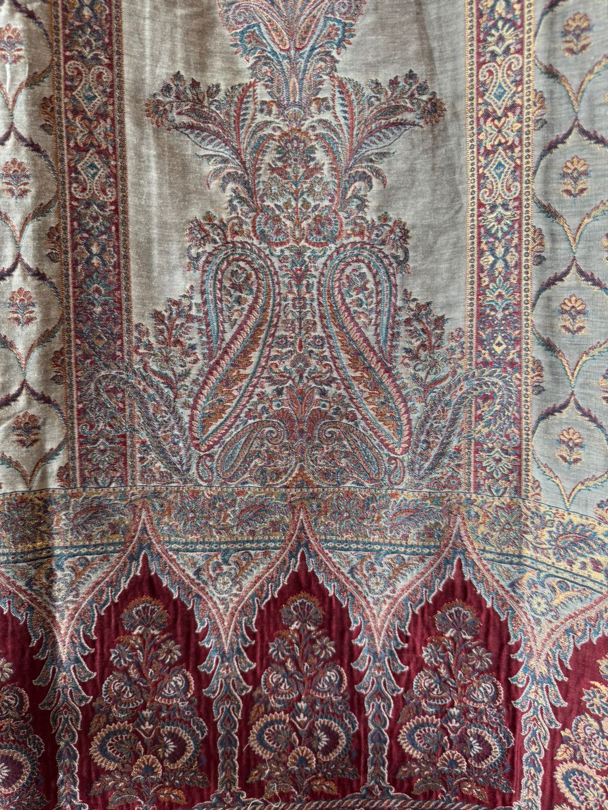 Pure jamdaani cotton Silk Suit