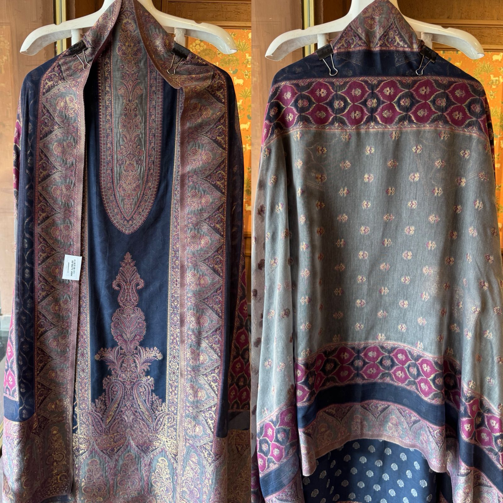 Pure jamdaani cotton Silk Suit