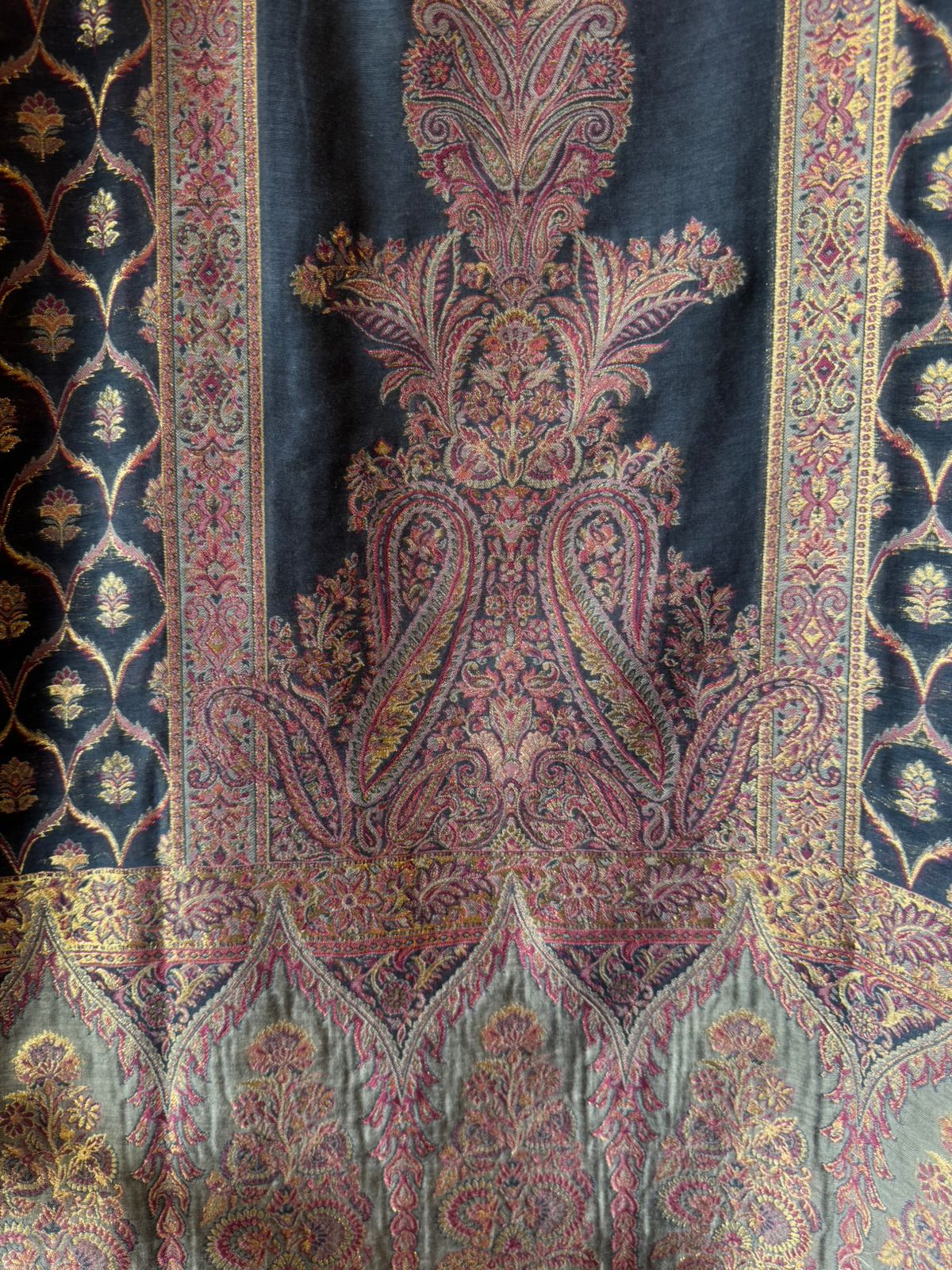 Pure jamdaani cotton Silk Suit