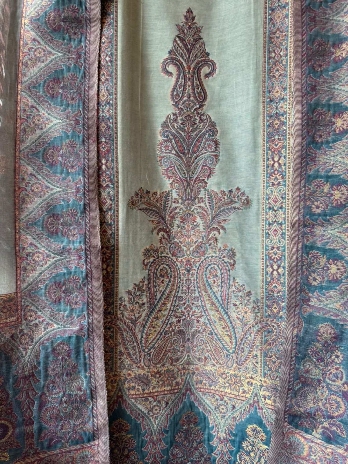 Pure jamdaani cotton Silk Suit