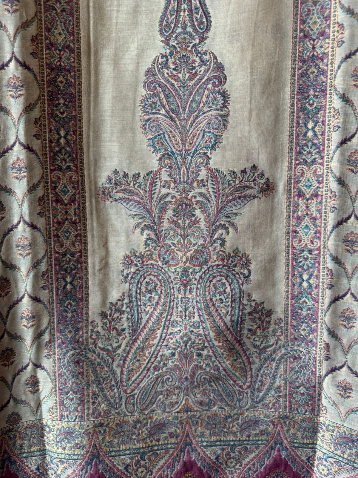 Pure jamdaani cotton Silk Suit