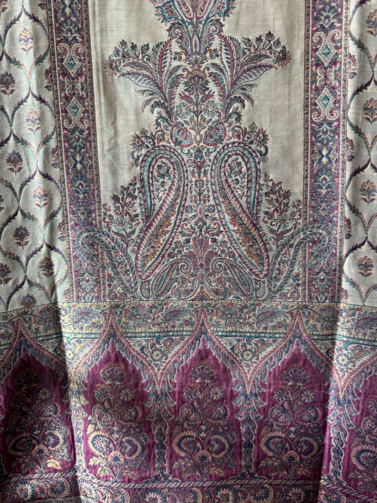 Pure jamdaani cotton Silk Suit