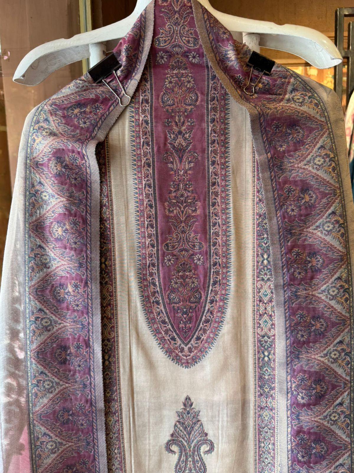 Pure jamdaani cotton Silk Suit