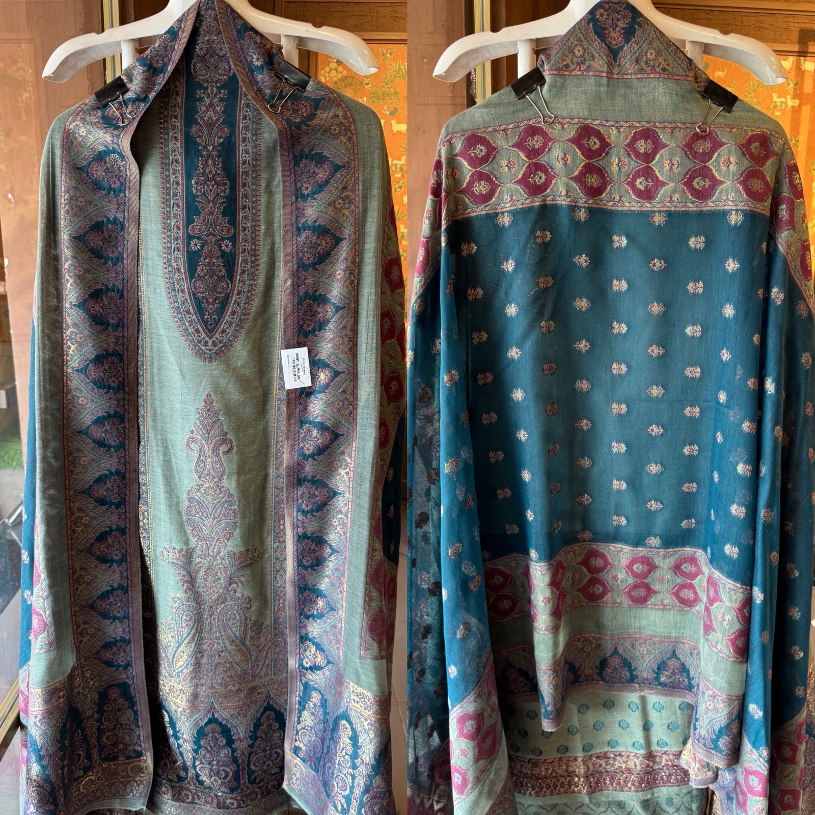 Pure jamdaani cotton Silk Suit