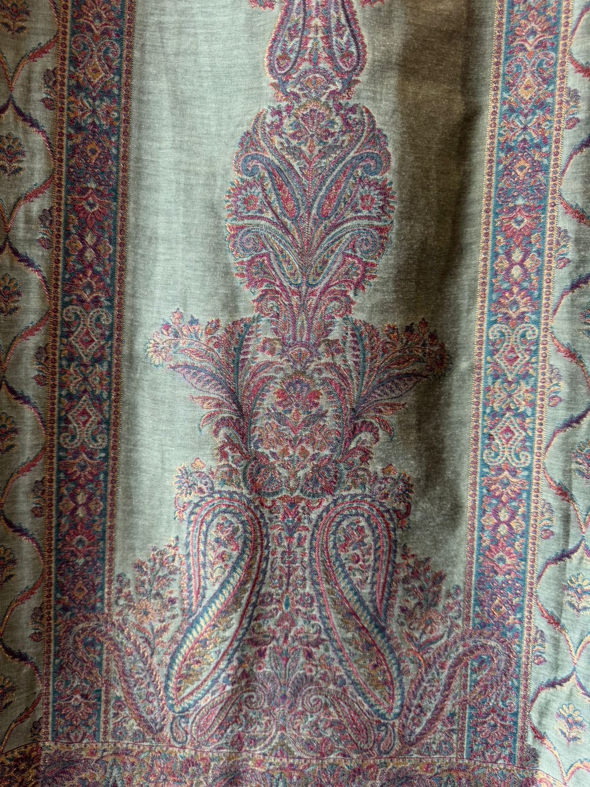 Pure jamdaani cotton Silk Suit