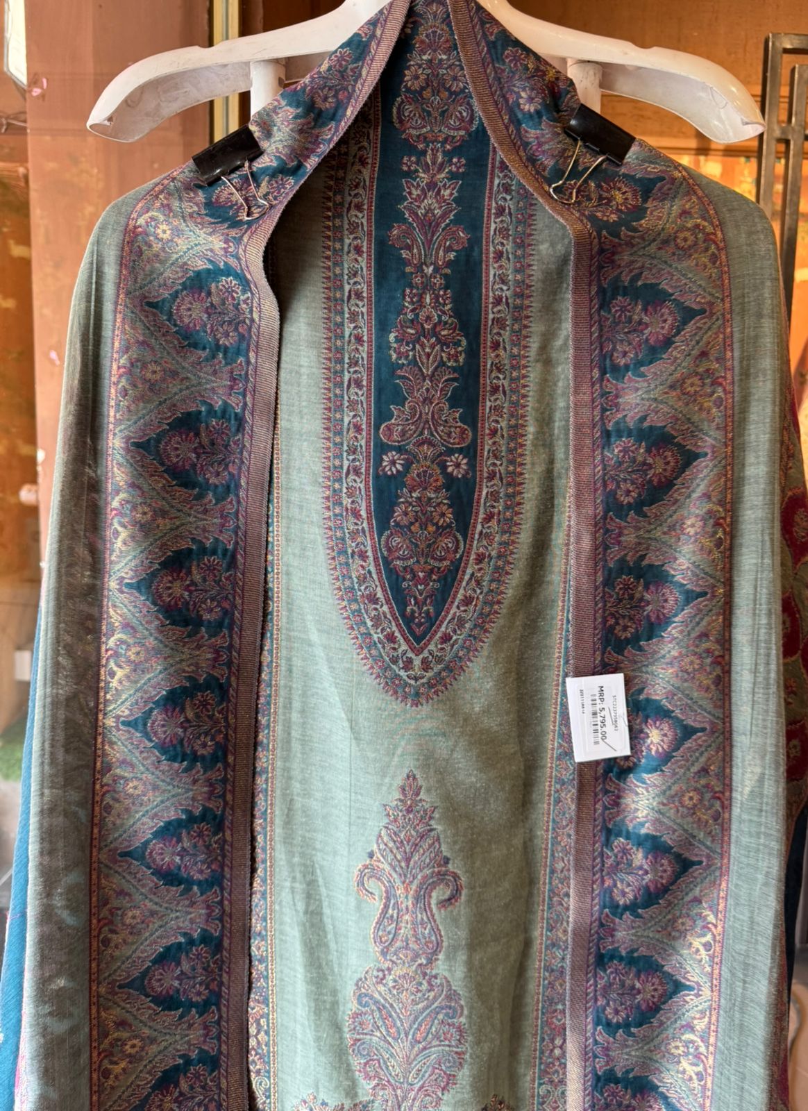 Pure jamdaani cotton Silk Suit