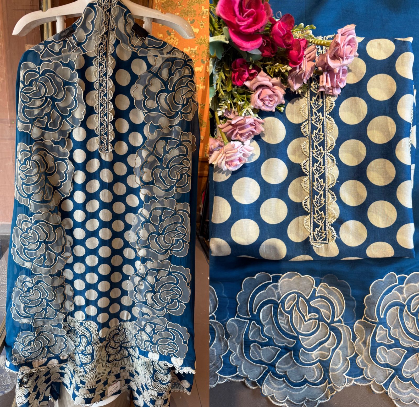 Silk Unstitched shirt