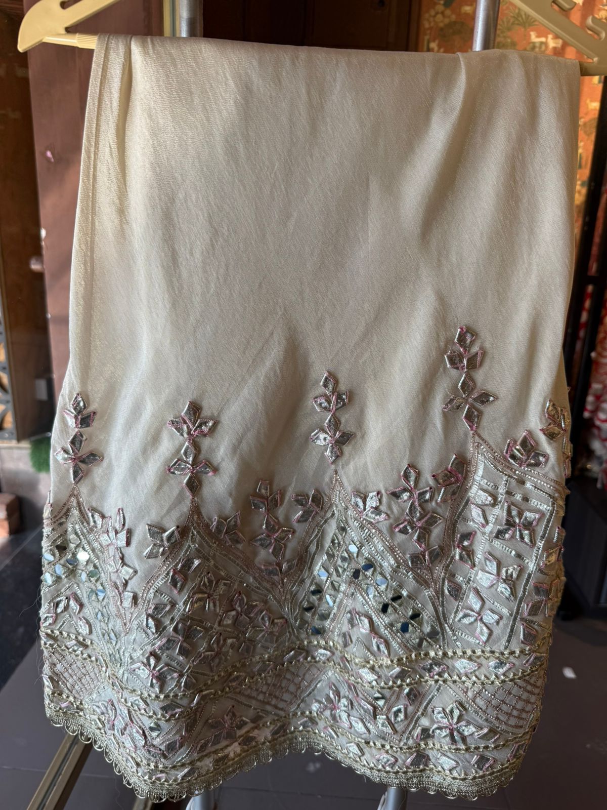 Beautiful stitched sharara set
