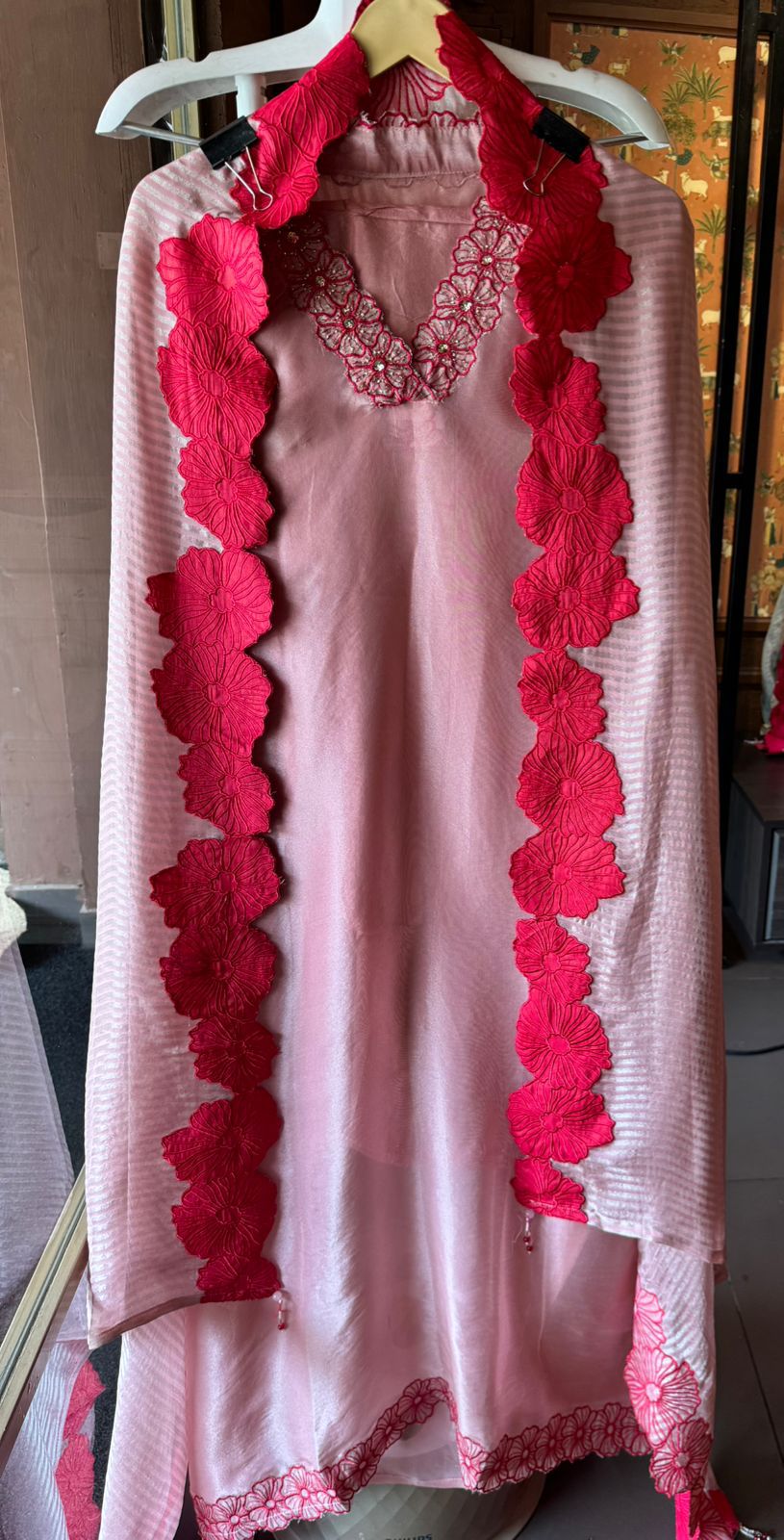 Beautiful soft tissue plain shirt