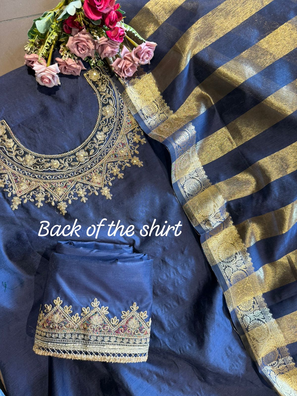 Banarsi silk suit