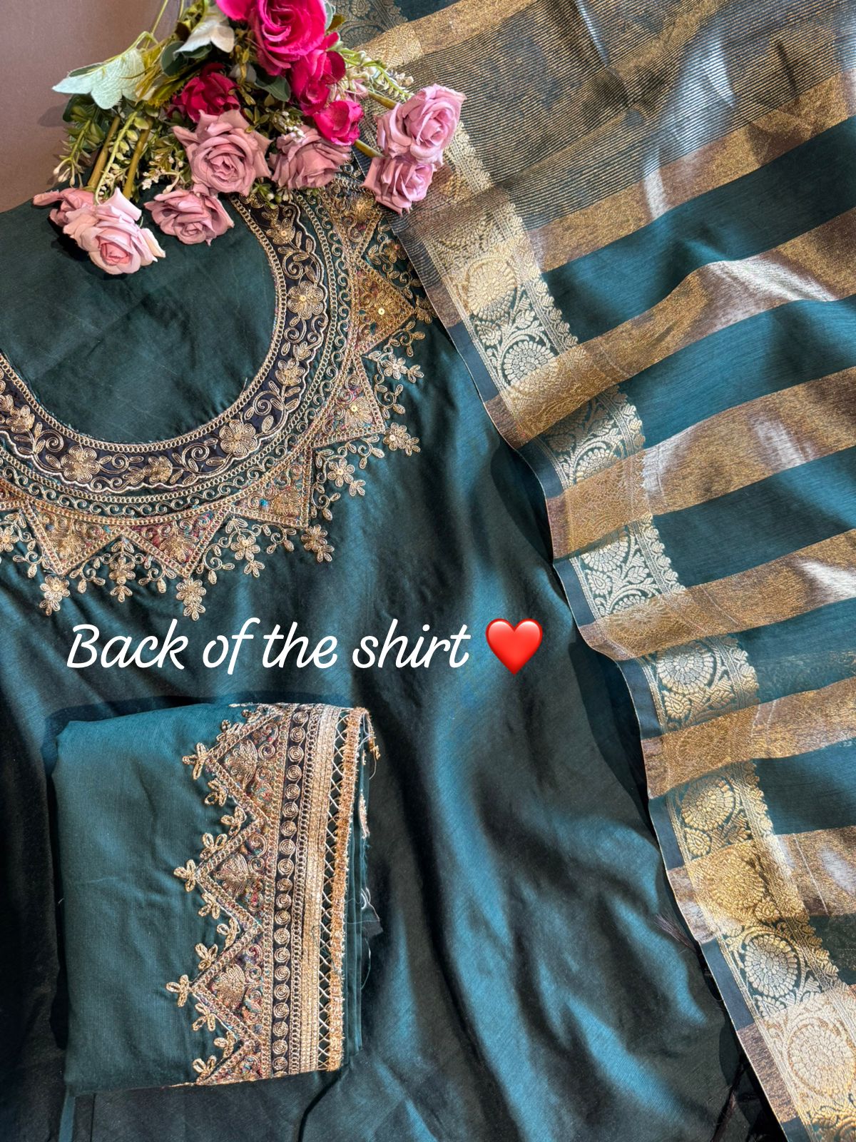 Banarsi silk suit
