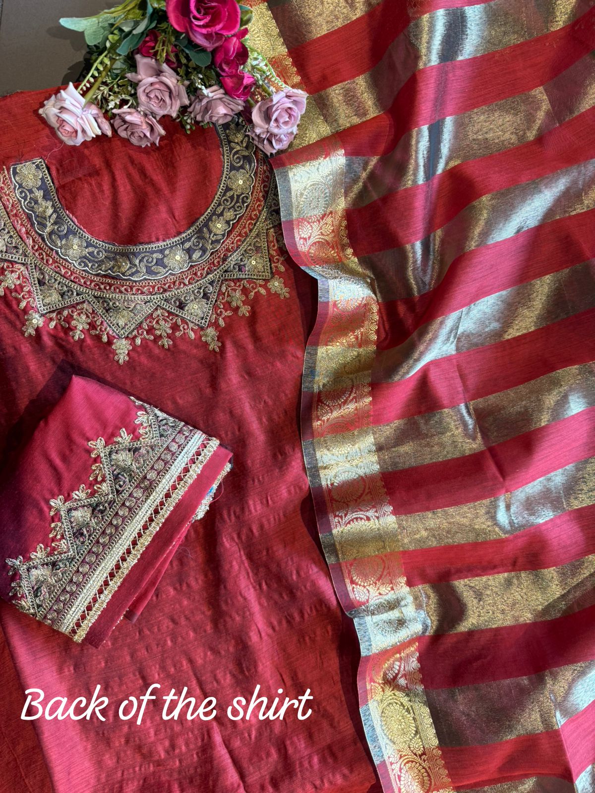 Banarsi silk suit