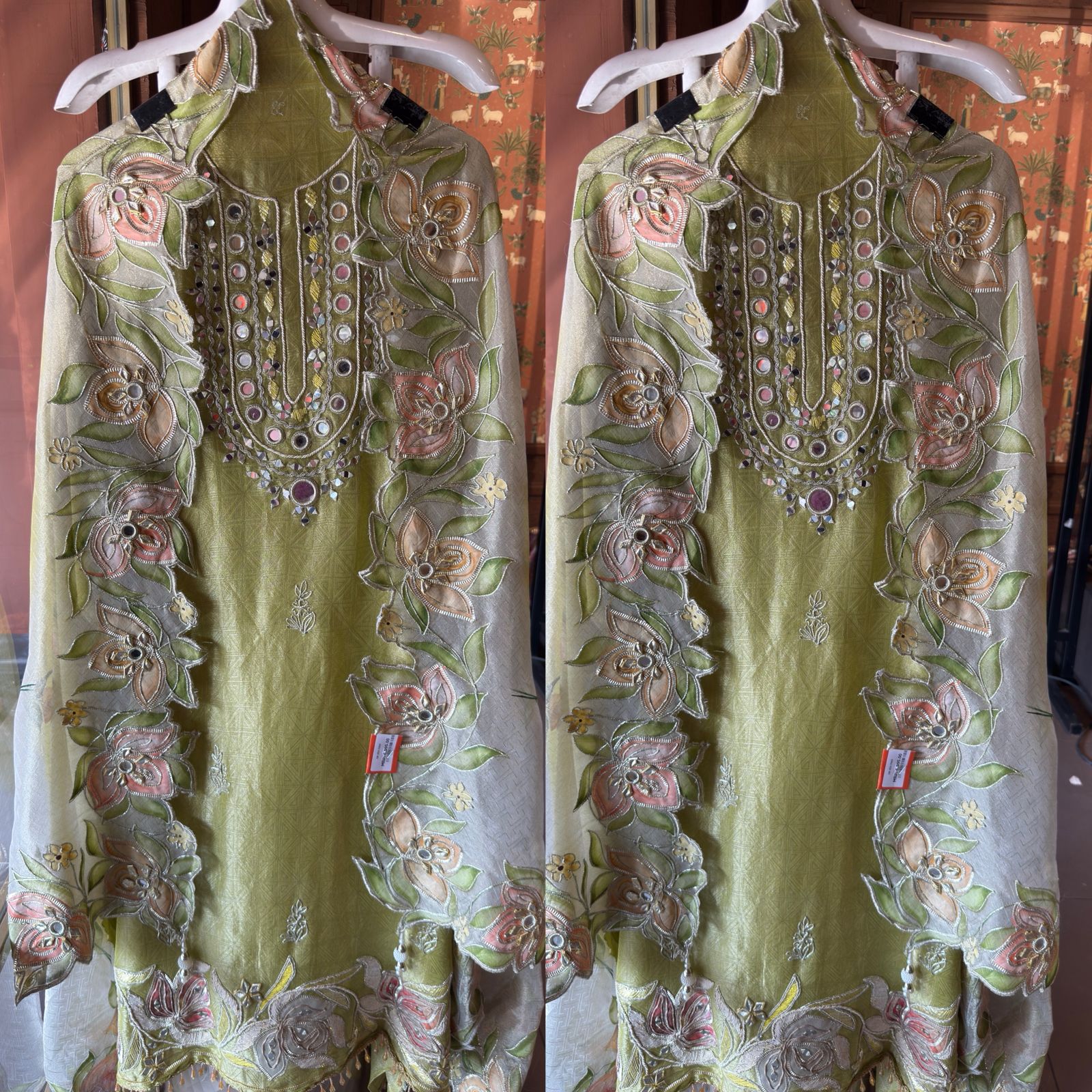 Giraffe tissue beautiful Suit