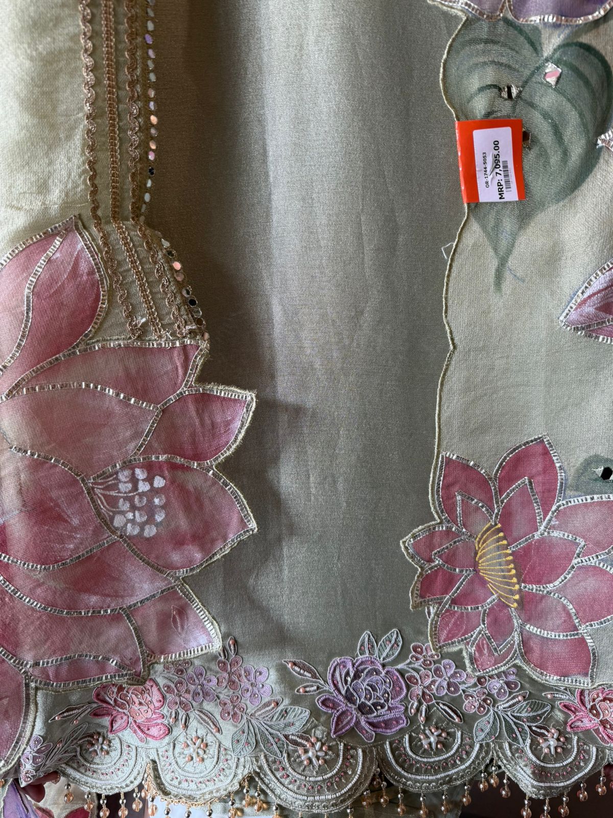 Tissue unstitched Suit set