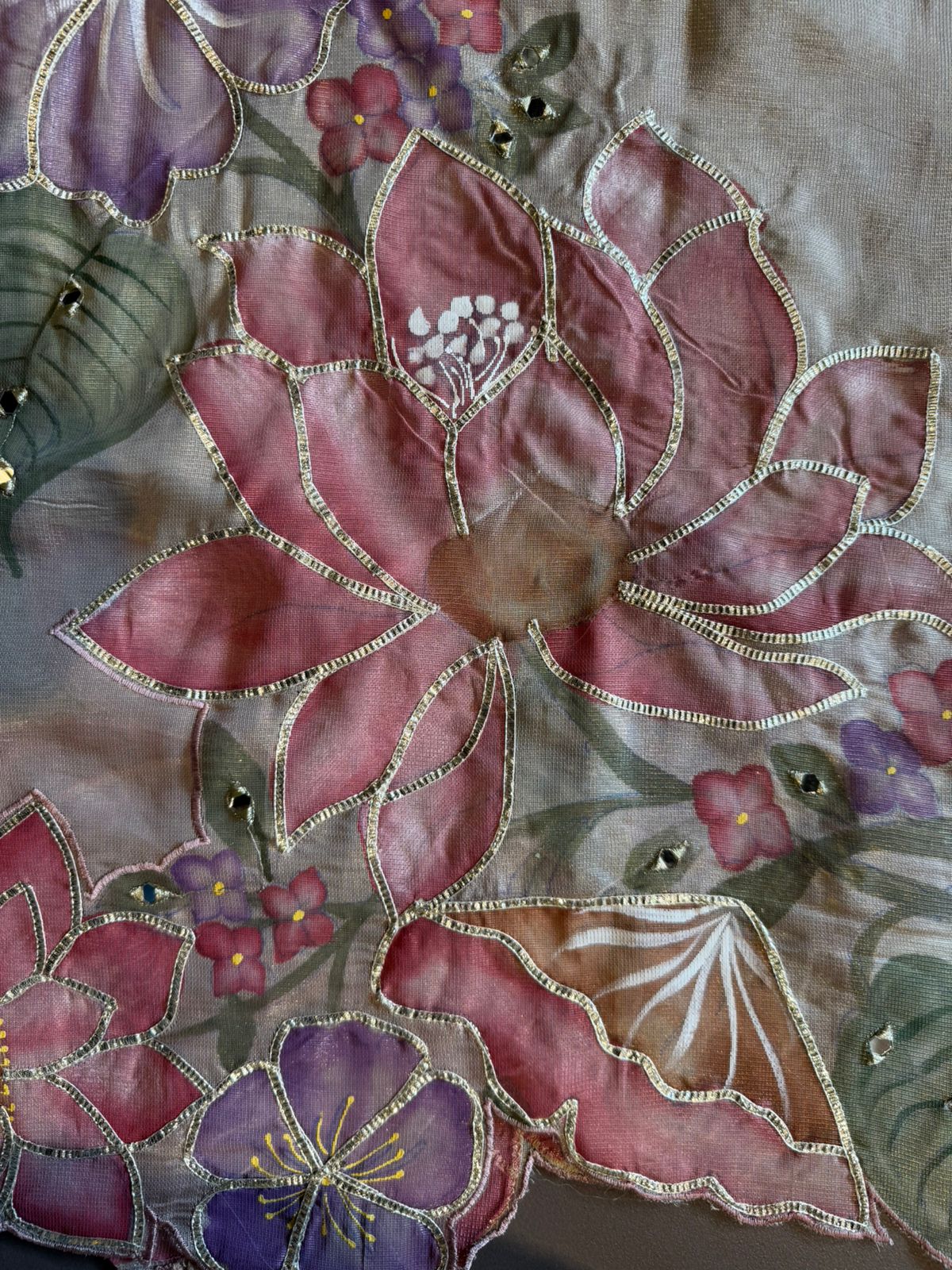 Tissue unstitched Suit set