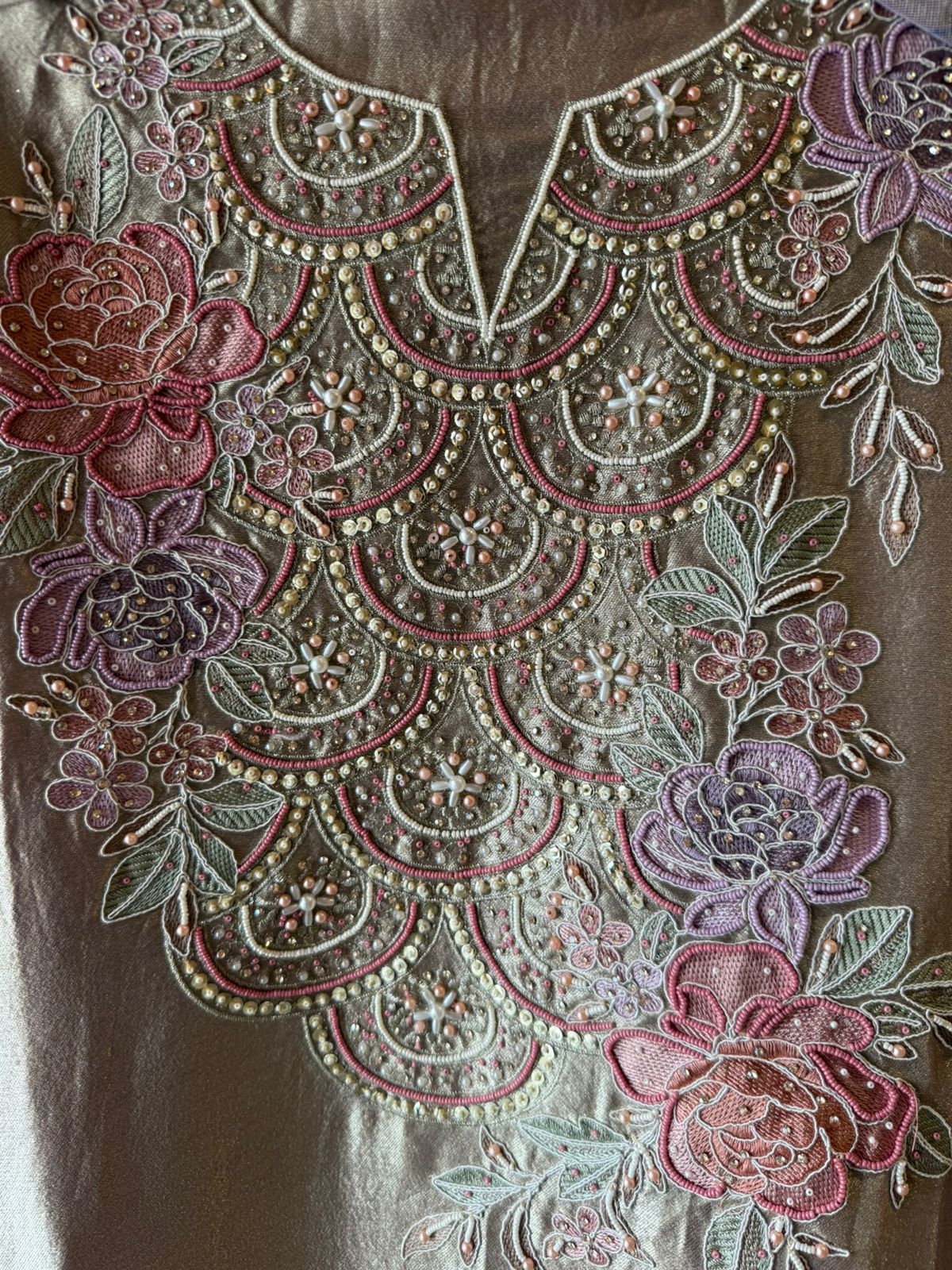 Tissue unstitched Suit set