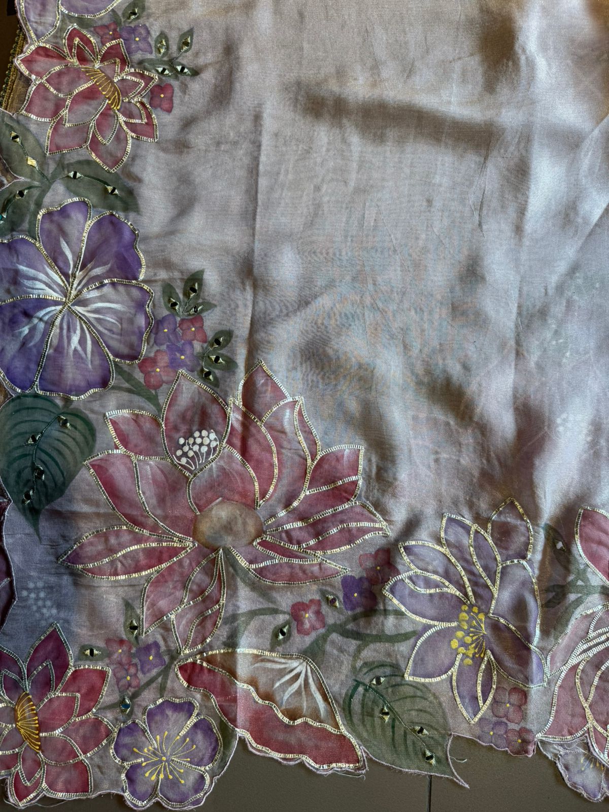 Tissue unstitched Suit set