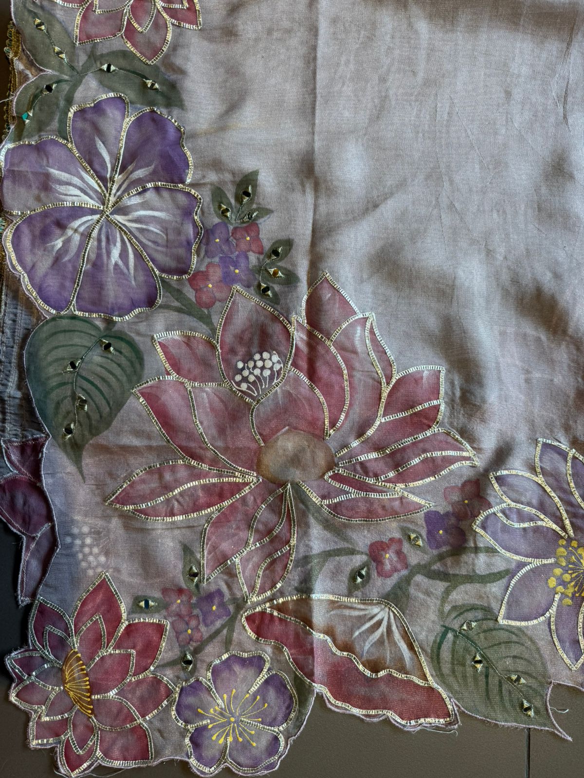 Tissue unstitched Suit set