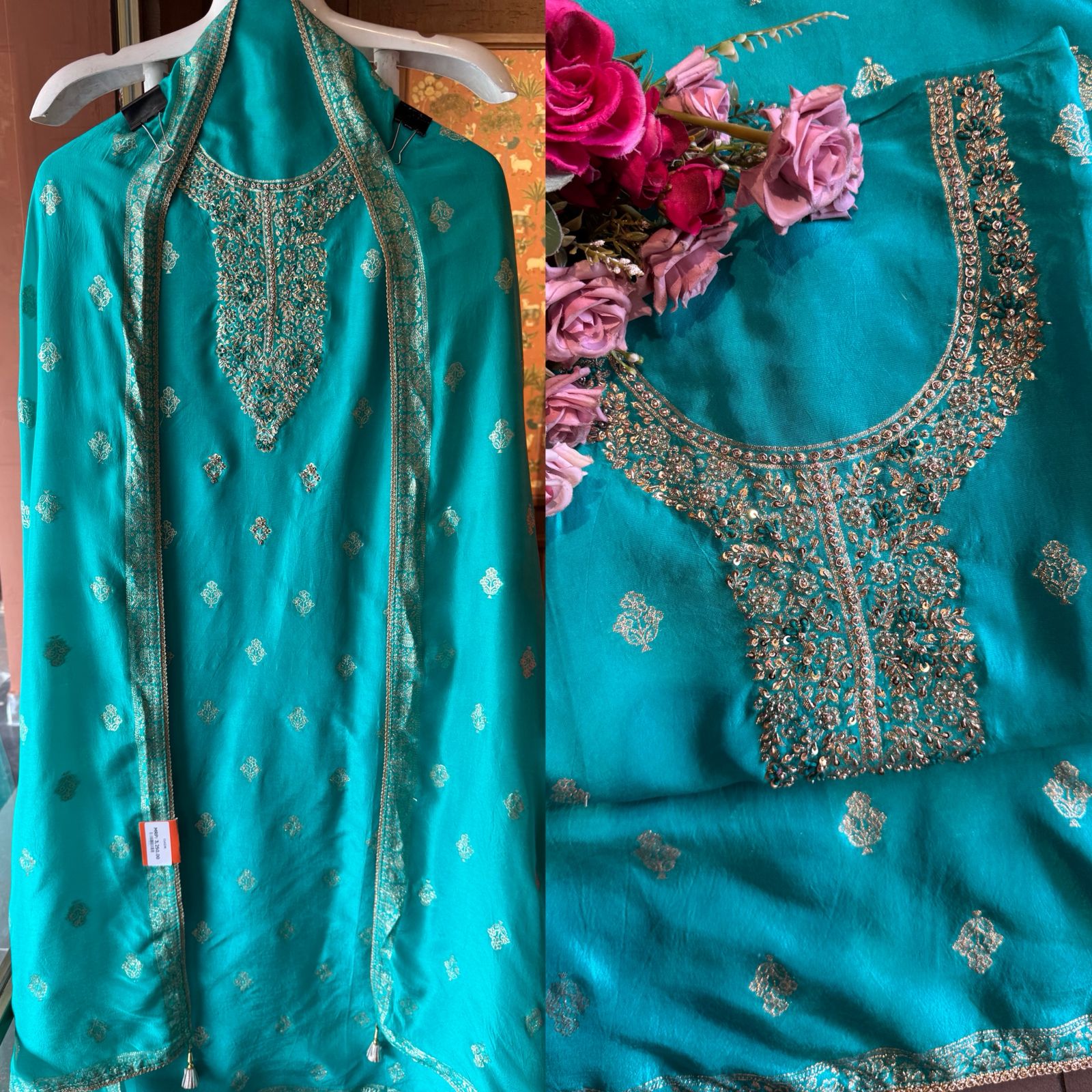 Pure Silk Suit
