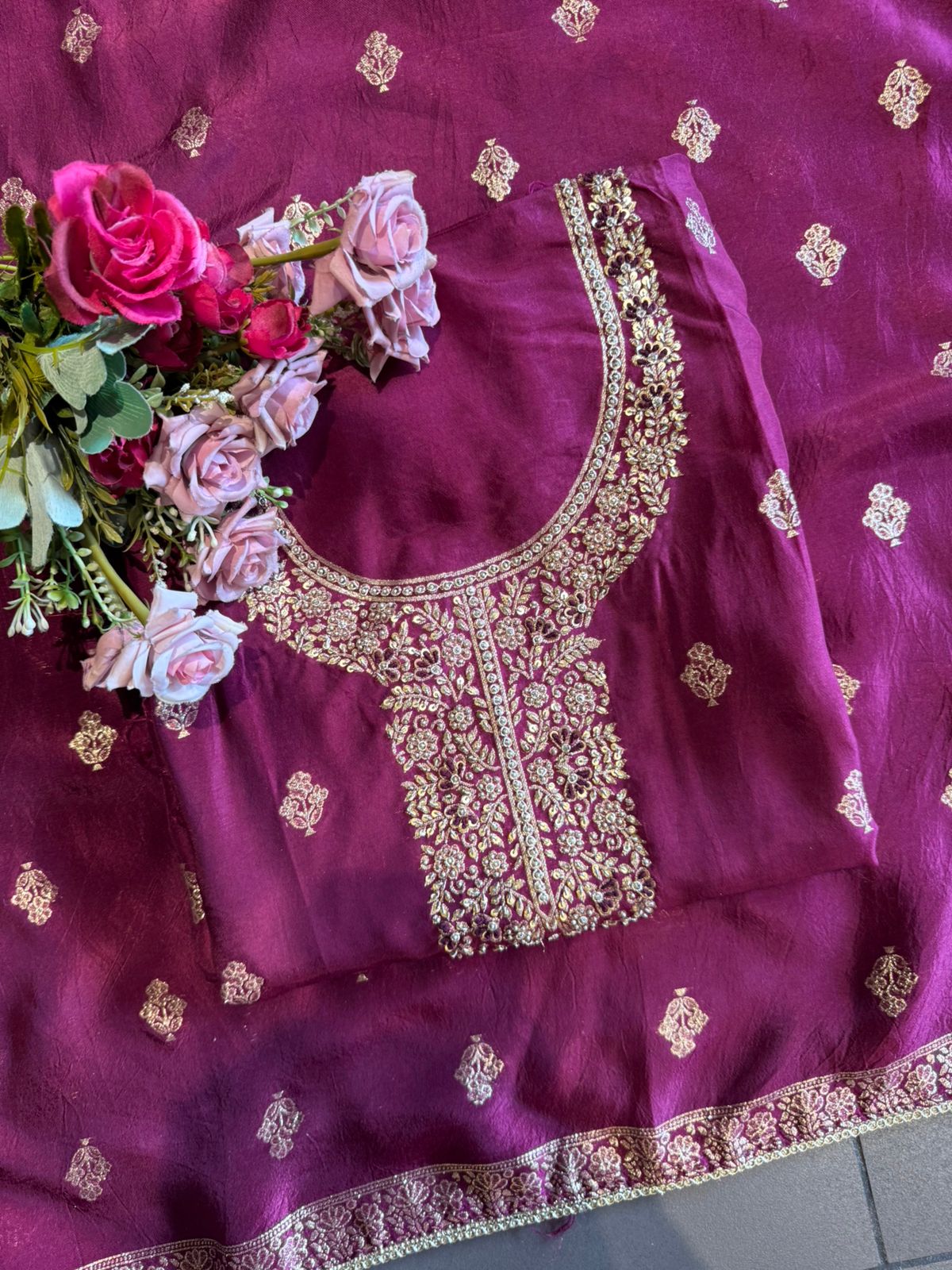 Pure Silk Suit