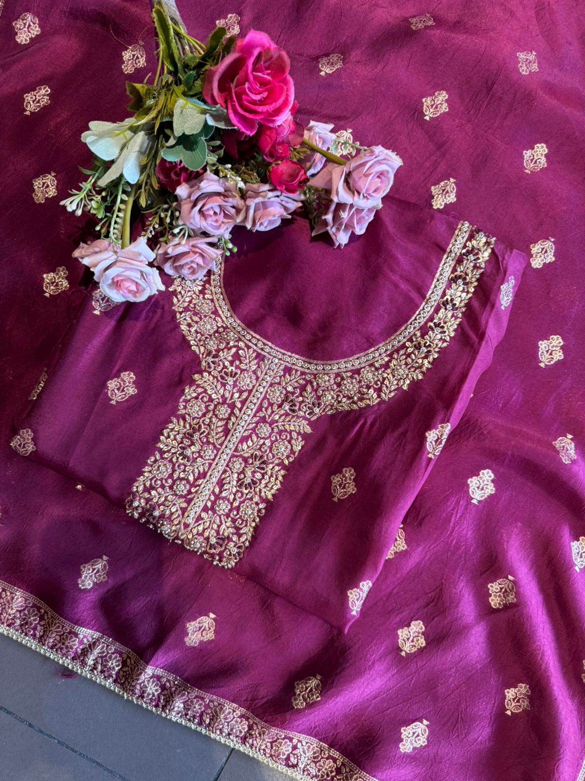 Pure Silk Suit