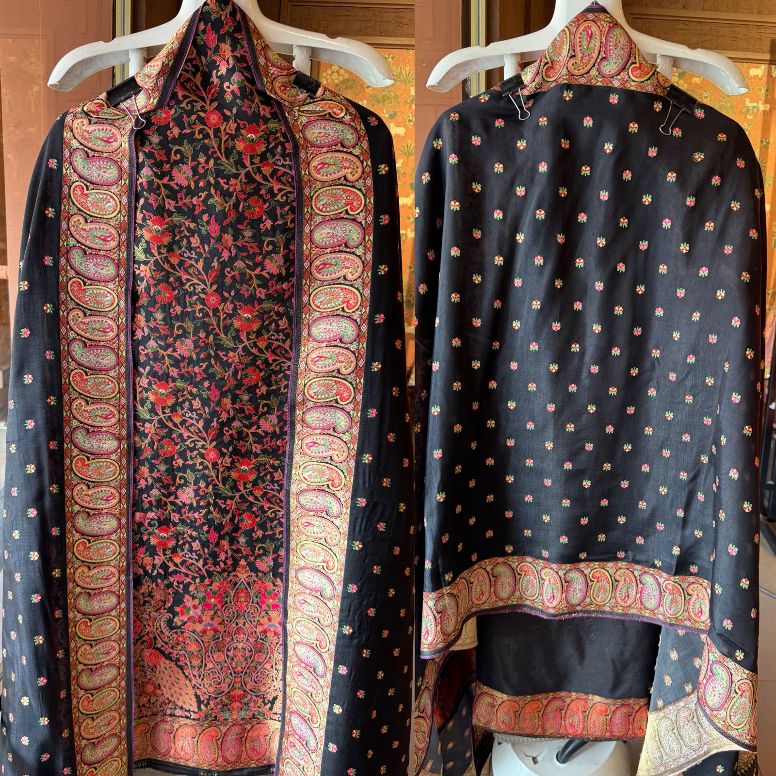 Kashmiri Kani Banarasi Brocade Unstitched Suit