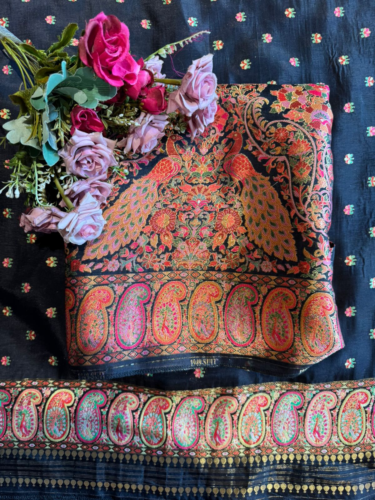 Kashmiri Kani Banarasi Brocade Unstitched Suit