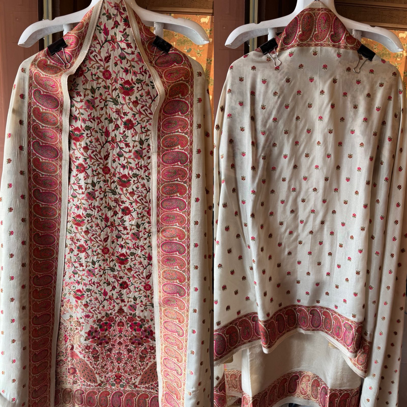 Kashmiri Kani Banarasi Brocade Unstitched Suit