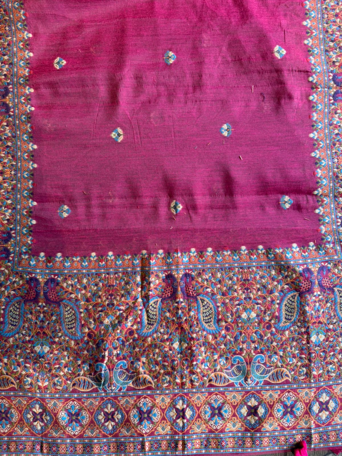 Pure jamdaani cotton Silk Suit