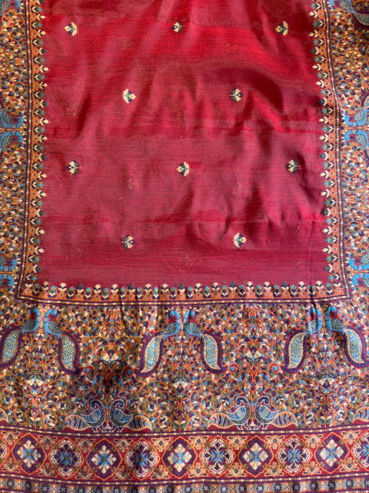 Pure jamdaani cotton Silk Suit