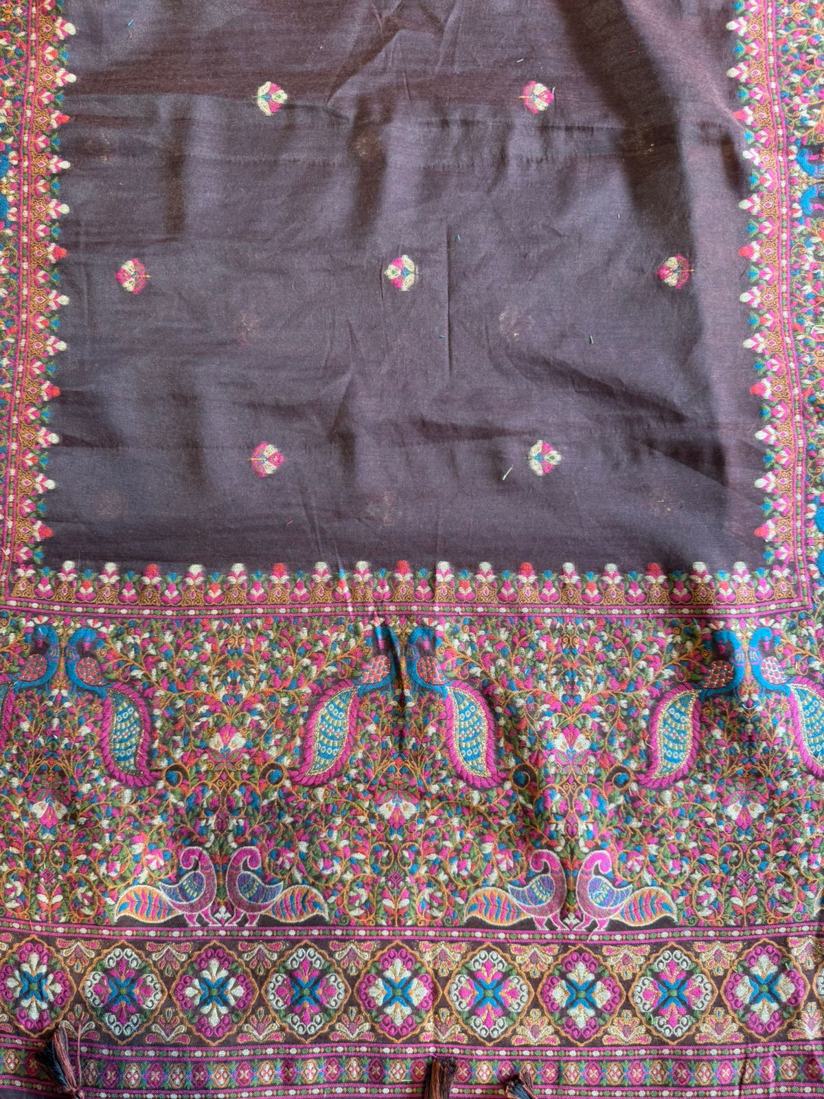 Pure jamdaani cotton Silk Suit