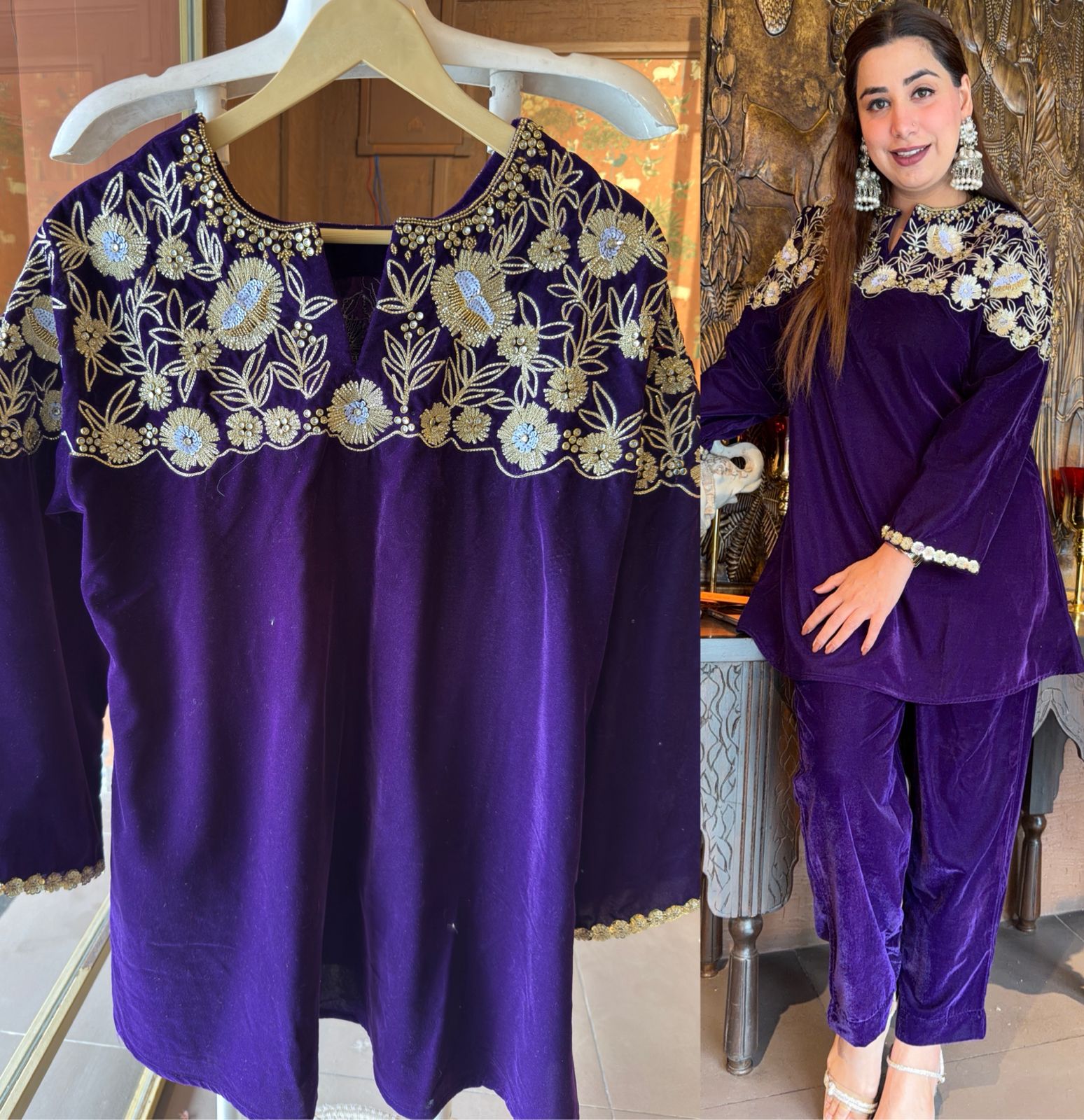 Two-piece coordinated set