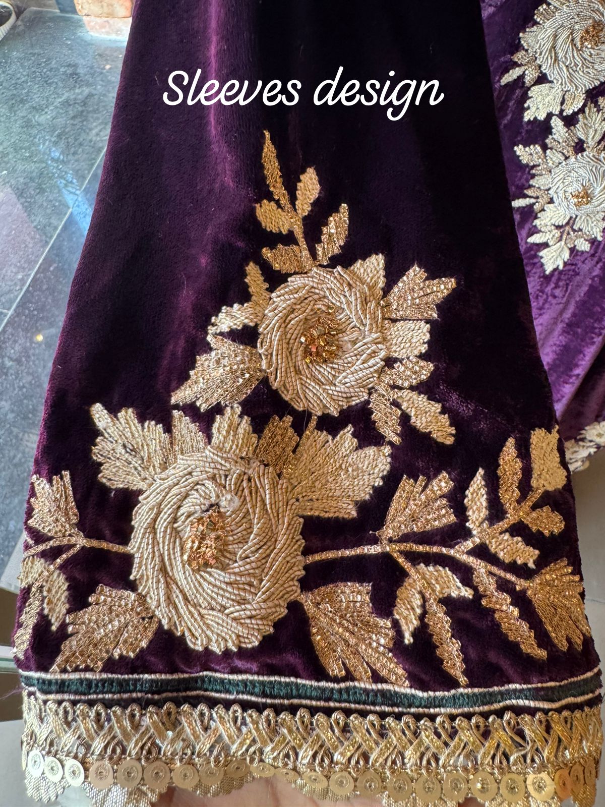 Rich velvet Long dress