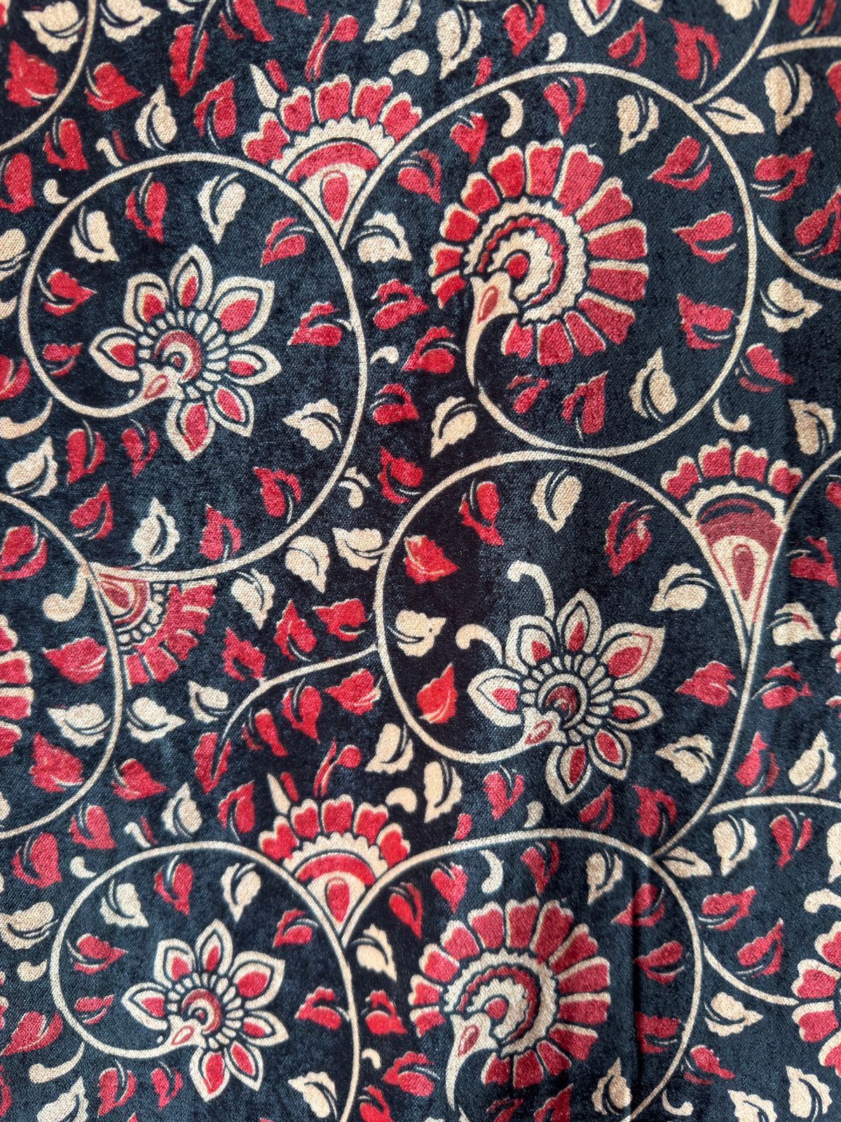 Traditional Jaipuri printed stitched Tunic set
