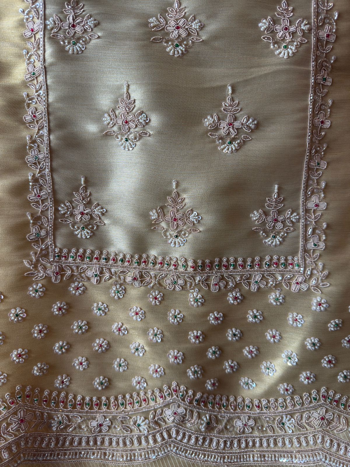 Giraffe tissue Unstitched Suit