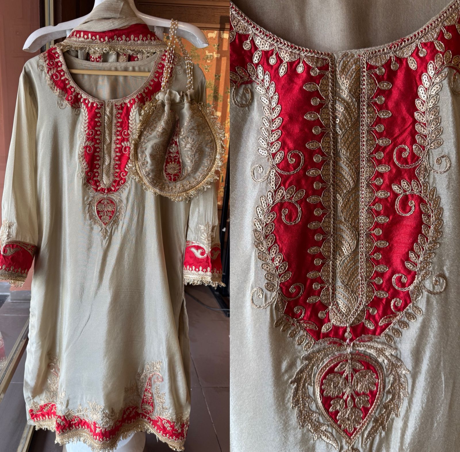 Traditional embroidered Tunic Sets