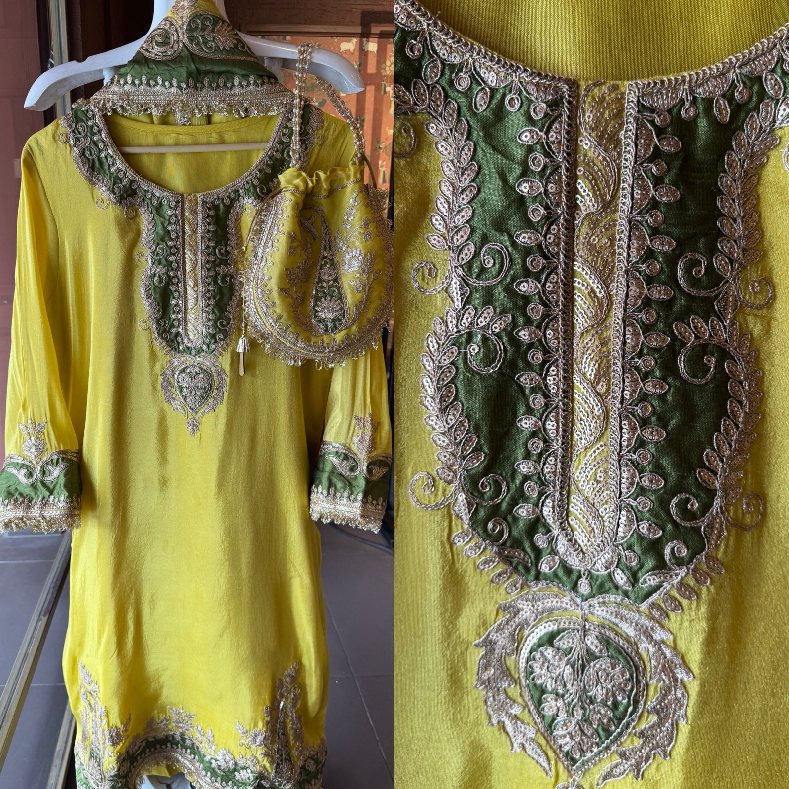 Traditional embroidered Tunic Sets