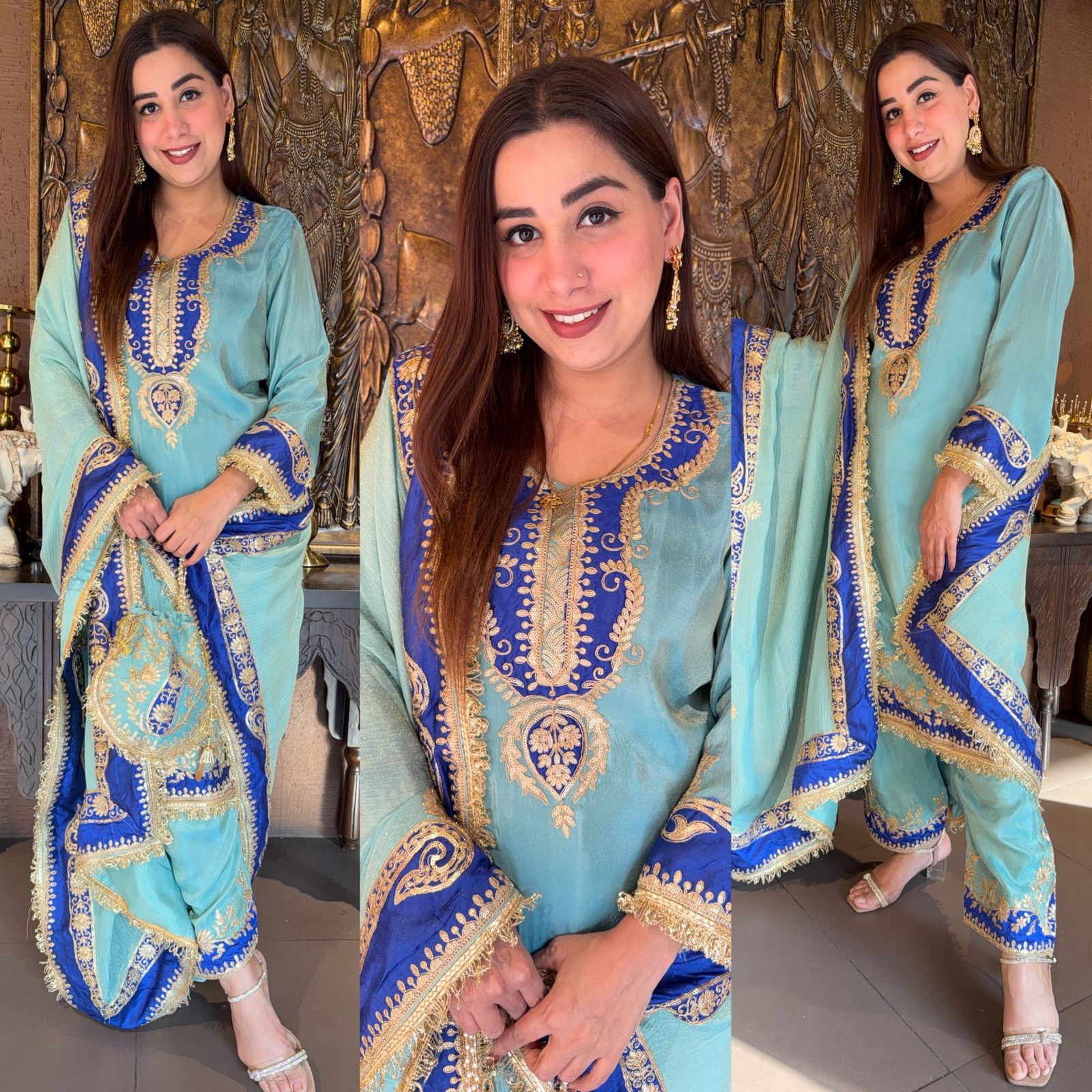 Traditional embroidered Tunic Sets
