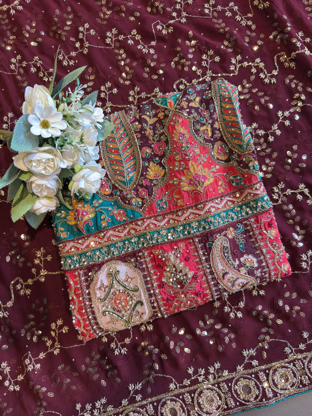 Mughal and Persian textile artistry