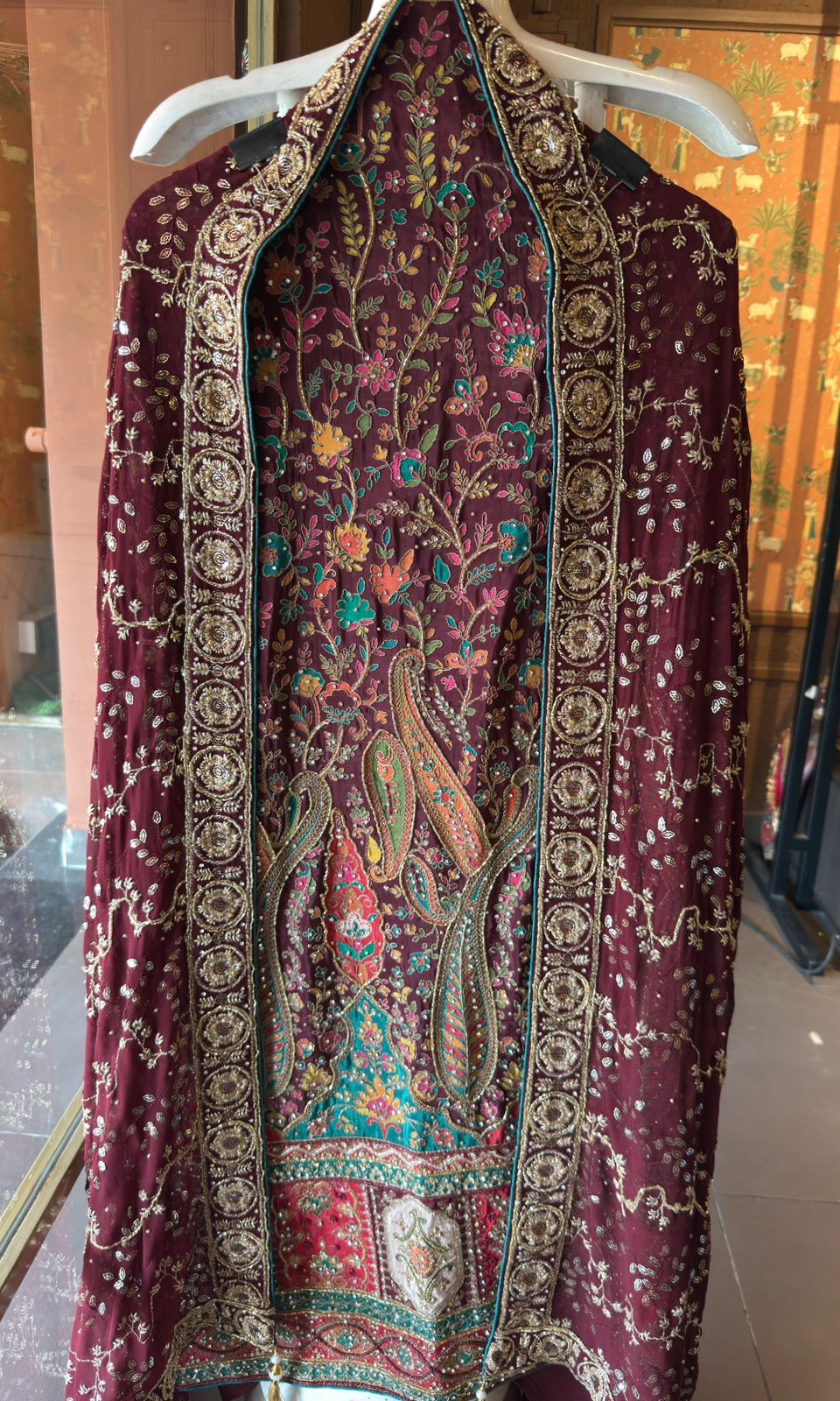 Mughal and Persian textile artistry