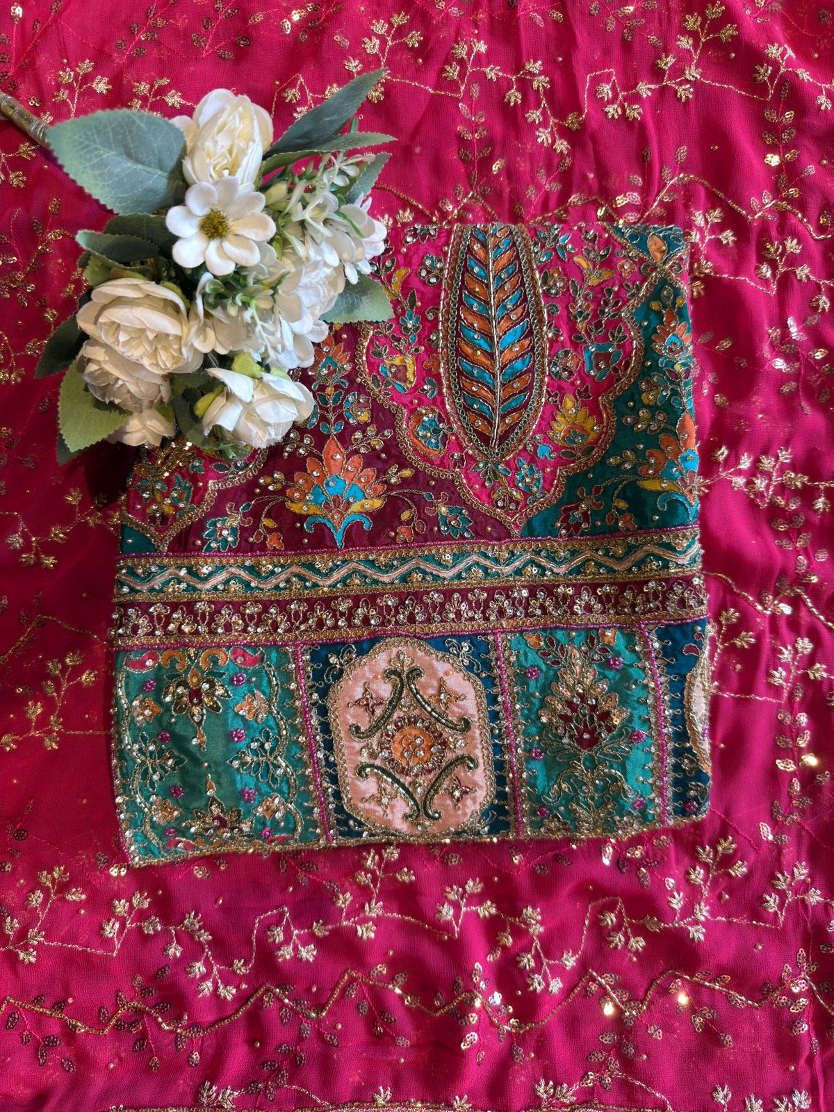 Mughal and Persian textile artistry