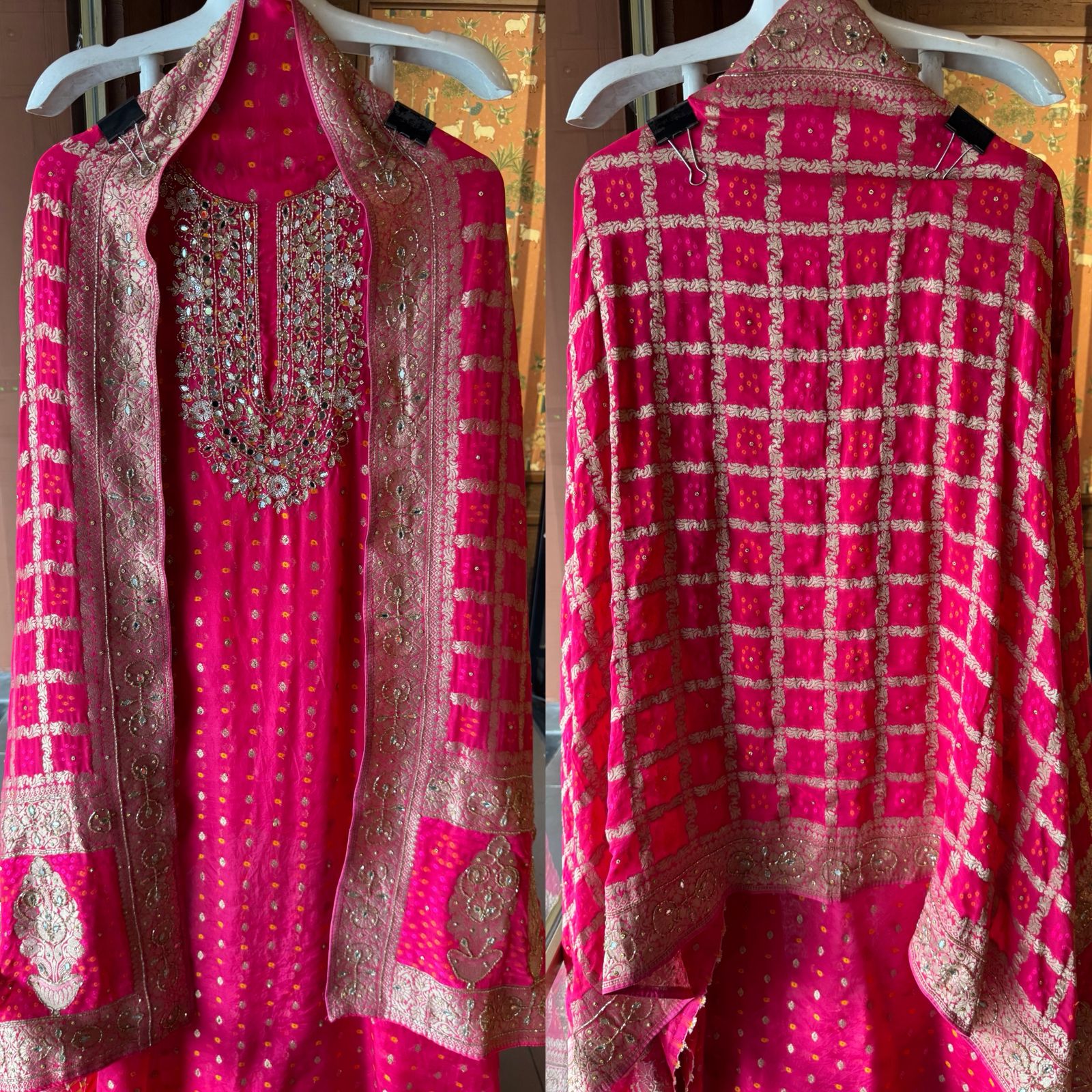 Traditional Indian ethnic Unstitched Suit