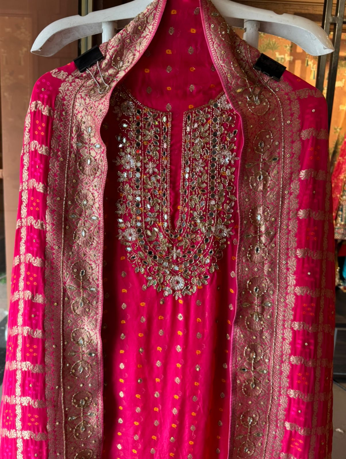 Traditional Indian ethnic Unstitched Suit