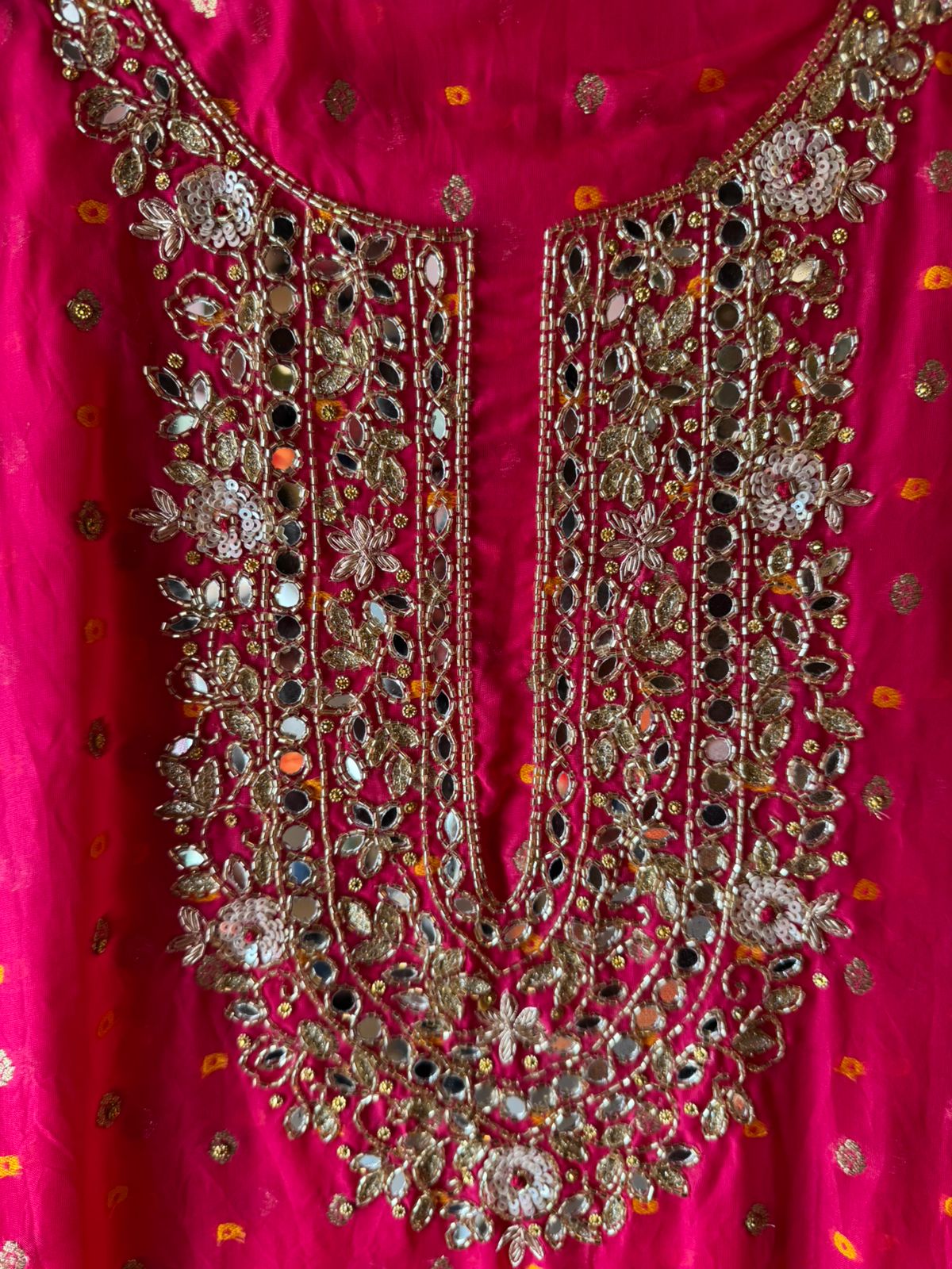 Traditional Indian ethnic Unstitched Suit