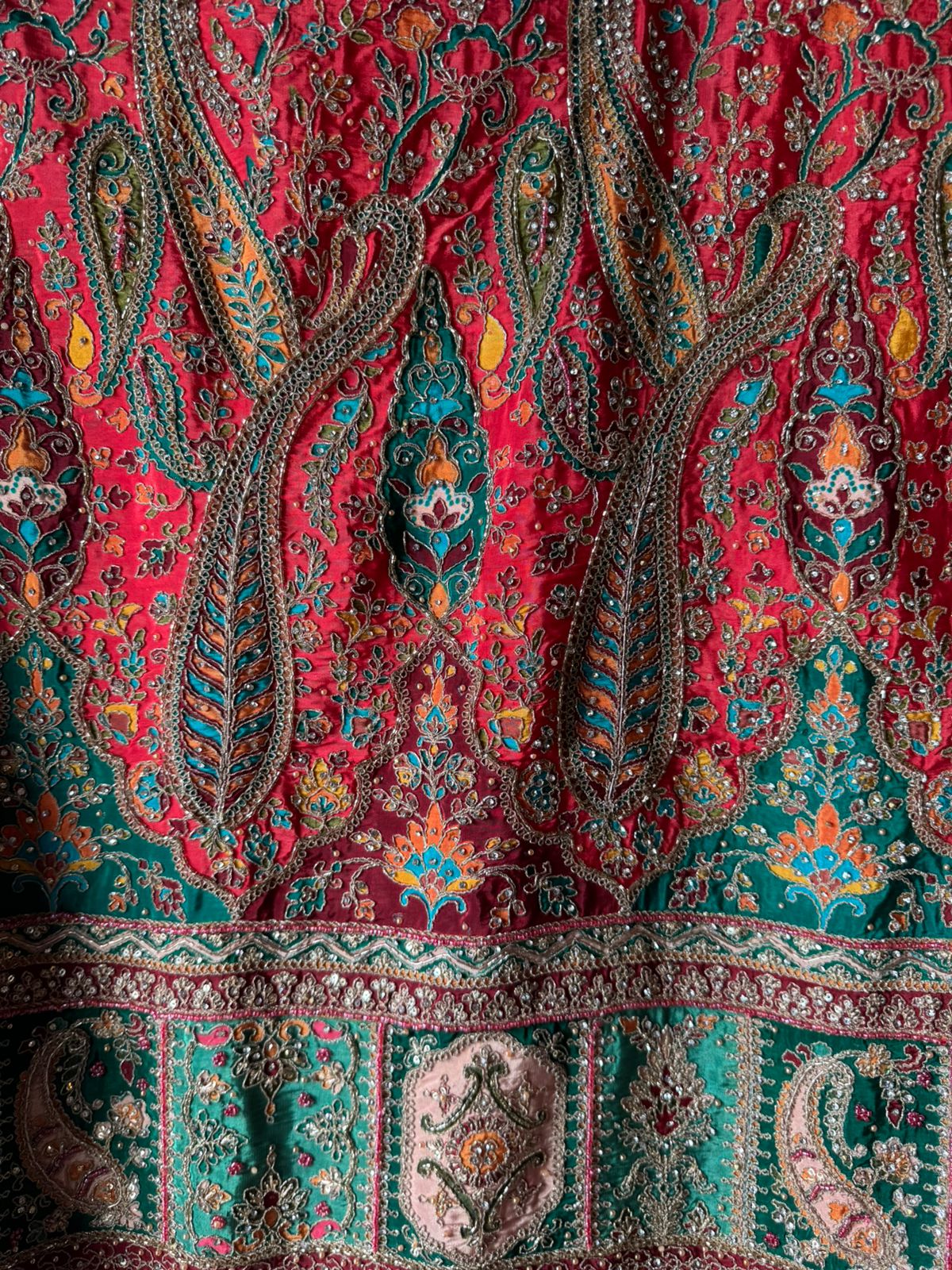 Mughal-Persian Wedding Unstitched Suit
