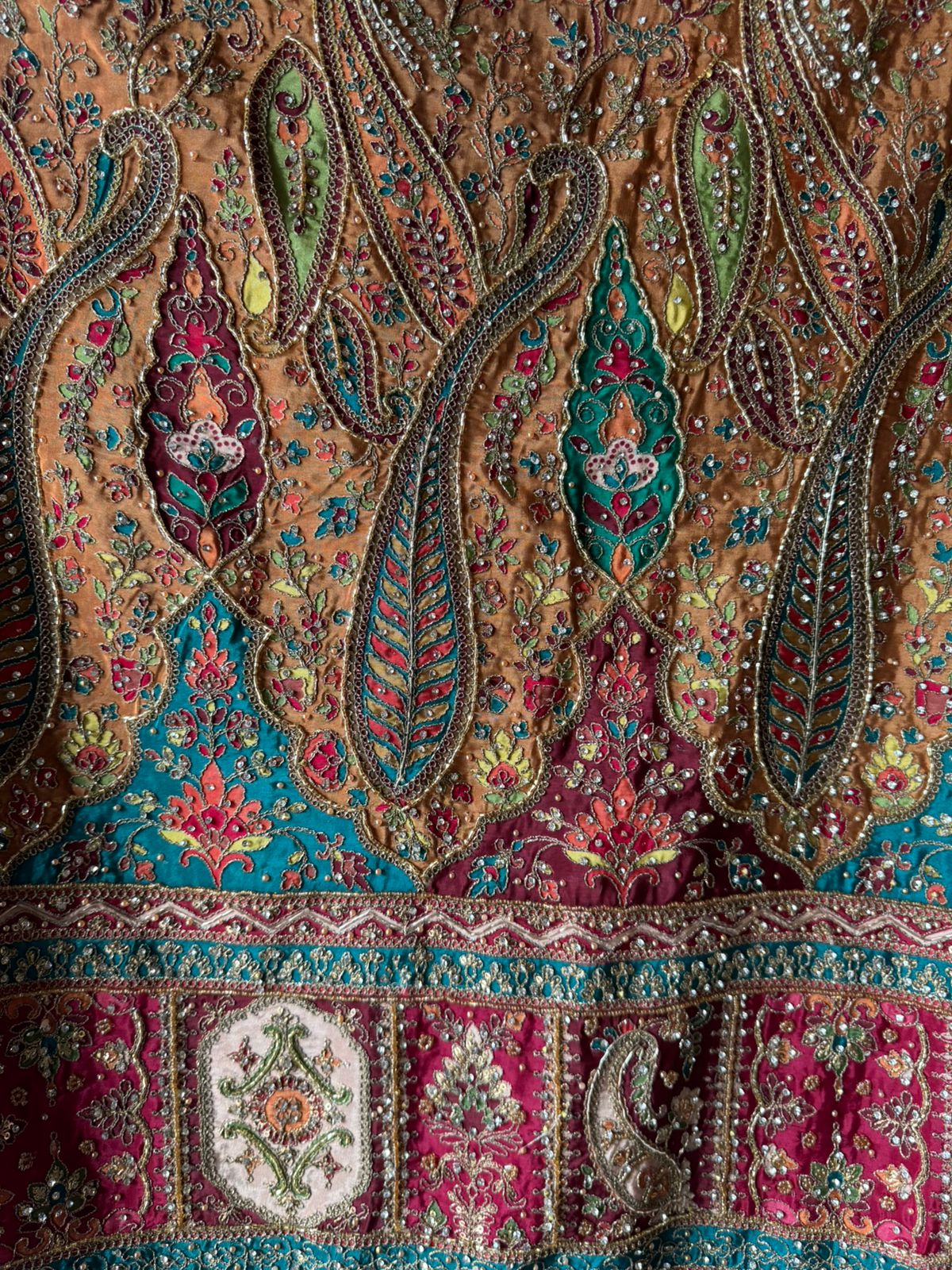 Mughal-Persian Wedding Unstitched Suit