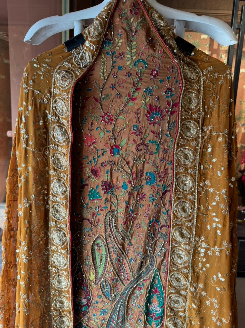 Mughal-Persian Wedding Unstitched Suit
