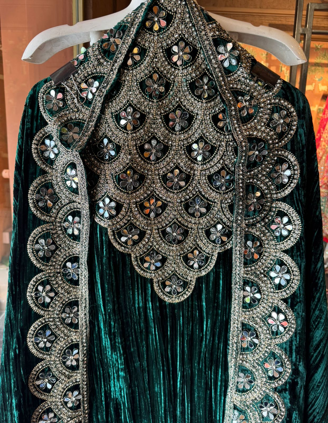 Crushed velvet Suit