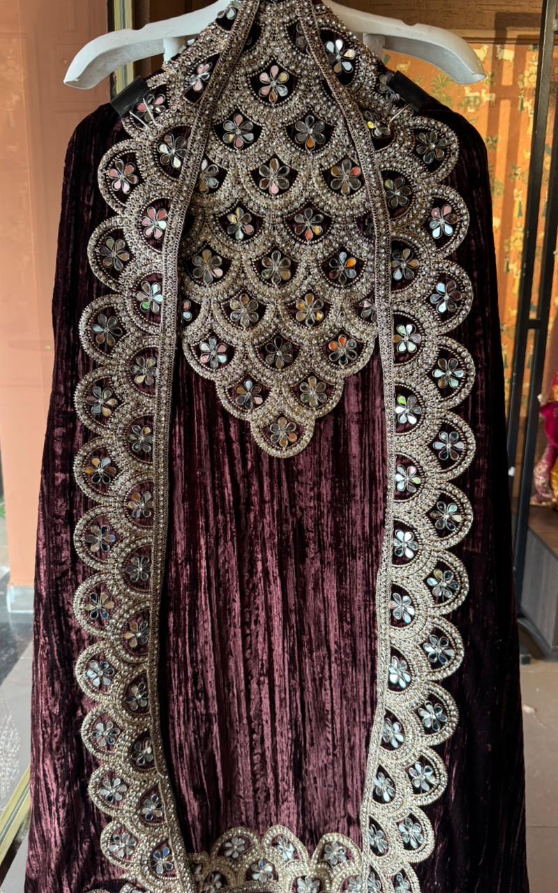 Crushed velvet Suit